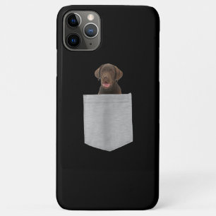 Hondenliefhebber Chocolade labrador puppy in zak Case-Mate iPhone Case