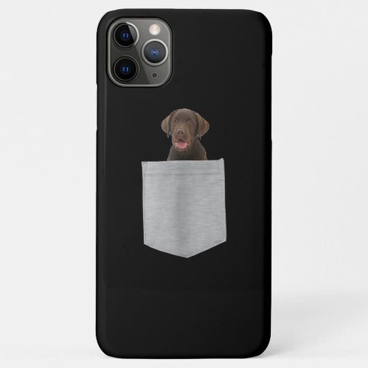 Hondenliefhebber | Chocolade labrador puppy in zak Case-Mate iPhone Case (Achterkant)