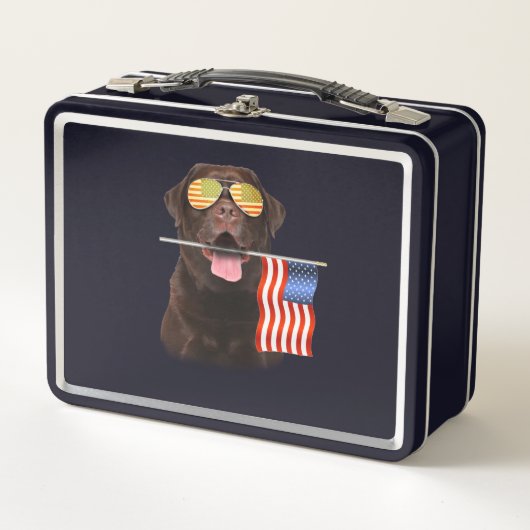 Hondenliefhebber | Chocolade Labrador USA American (Voorkant)