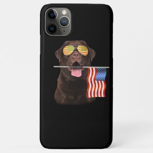 Hondenliefhebber Chocolade Labrador USA American Case-Mate iPhone Case