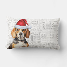 Hondenliefhebber Christmas Beagle in een Pet Kussen