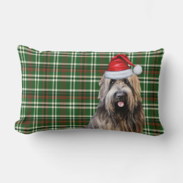 Hondenliefhebber Christmas Briard Shepherd Holiday Kussen
