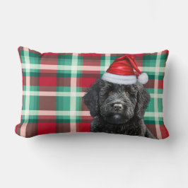 Hondenliefhebber Christmas Labradoodle en Holiday  Kussen