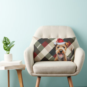 Hondenliefhebber Christmas Lakeland Terrier Holida Kussen