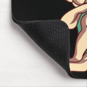 Hondenliefhebber | Cool French Bulldog I Love Mam  Muismat (Hoek)