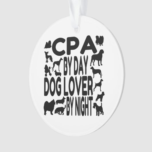 HONDENLIEFHEBBER CPA ORNAMENT (voorkant)