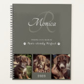 Hondenliefhebber Custom Photo Collage Planner (Voorkant)