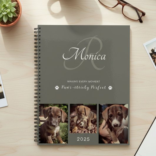 Hondenliefhebber Custom Photo Collage Planner