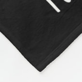 Hondenliefhebber Design Steak Dinner Eten Franse B Fleece Deken (Hoek)