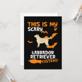 Hondenliefhebber | Dit is mijn eng labrador Retrie Kaart (Voorkant / Achterkant in situ)