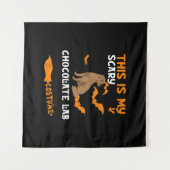 Hondenliefhebber | Dit is mijn enge chocolade lab Wandkleed (Voorkant (horizontaal))