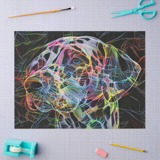 Hondenliefhebber Dogs Aura Tissuepapier (Craft)