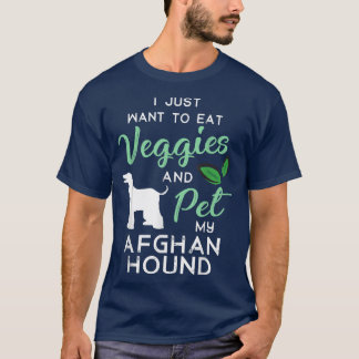 Hondenliefhebber eigenaar van het Afghaanse hound  T-shirt