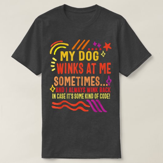 Hondenliefhebber eigenaar van mijn hond wint me so t-shirt (Design voorkant)
