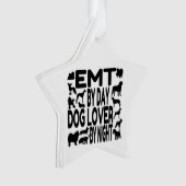 HONDENLIEFHEBBER EMT ORNAMENT (voorkant)