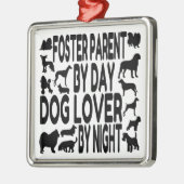 Hondenliefhebber Foster Parent Metalen Ornament (Links)