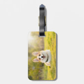 Hondenliefhebber Foto Huisdier Keepsake Bagagelabel (Achterkant verticaal)