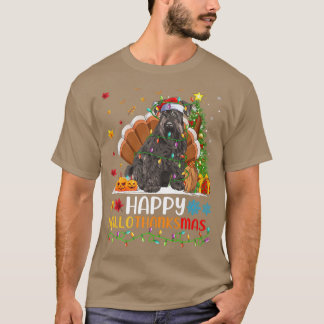 Hondenliefhebber Funny Happy Miniature Schnauzer D T-shirt