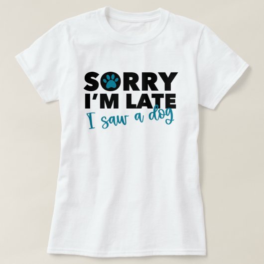 Hondenliefhebber Funny T-Shirt (Design voorkant)