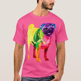 Hondenliefhebber geeft een beker voor vrouwen kleu t-shirt