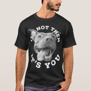 Hondenliefhebber geeft Pitbull Lover cadeaus dat z T-shirt