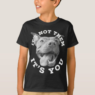 Hondenliefhebber geeft Pitbull Lover cadeaus dat z T-shirt