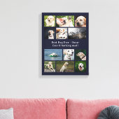 Hondenliefhebber Gepersonaliseerde Huisdier Foto C Canvas Afdruk