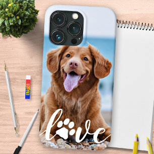 Hondenliefhebber Gepersonaliseerde huisdier foto L iPhone 13 Pro Hoesje