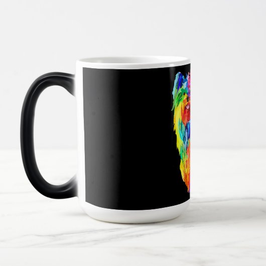 Hondenliefhebber geschenken Yorkie voor Yorkshire Magische Mok (Links)