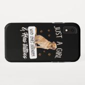 Hondenliefhebber | Gewoon een meisje dat van de Ta Case-Mate iPhone Case (Achterkant (horizontaal))