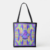 Hondenliefhebber Gift met Paw Design Tote Bag (Achterkant)