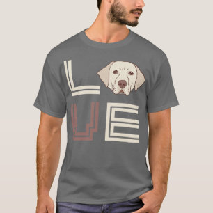 Hondenliefhebber Gift Pet Animals Labrador T-shirt