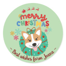 Hondenliefhebber Gift Stickers met het Husky-thema