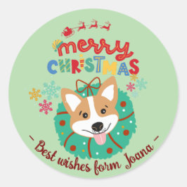 Hondenliefhebber Gift Stickers met het Husky-thema