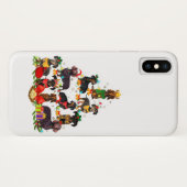 Hondenliefhebber Gifts Dachshund Tree-licht Case-Mate iPhone Case (Achterkant (horizontaal))
