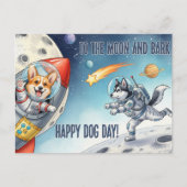 Hondenliefhebber Golden Retriever Briefkaart (Voorkant)