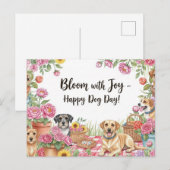Hondenliefhebber Golden Retriever Briefkaart (Voorkant / Achterkant)