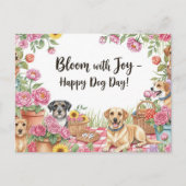 Hondenliefhebber Golden Retriever Briefkaart (Voorkant)