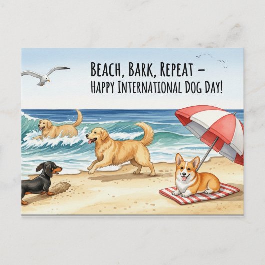 Hondenliefhebber Golden Retriever Briefkaart (Voorkant)