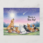 Hondenliefhebber Golden Retriever Briefkaart (Voorkant)