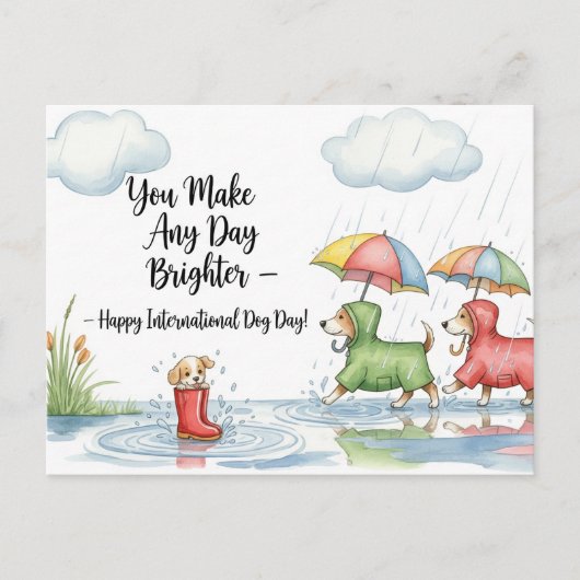 Hondenliefhebber Golden Retriever Briefkaart (Voorkant)