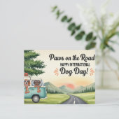 Hondenliefhebber Golden Retriever Dog Daddy Briefkaart (Staand voorkant)