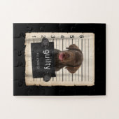 Hondenliefhebber | Guilty Chocolate Labrador Bad D Legpuzzel (Horizontaal)