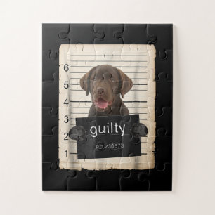 Hondenliefhebber   Guilty Chocolate Labrador Bad D Legpuzzel