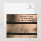 Hondenliefhebber Haiku Briefkaart (Voorkant / Achterkant)