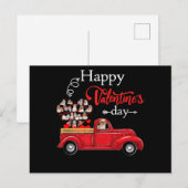 hondenliefhebber | Happly Valentine Day Shih Tzu Uitnodiging Briefkaart (Voorkant / Achterkant)