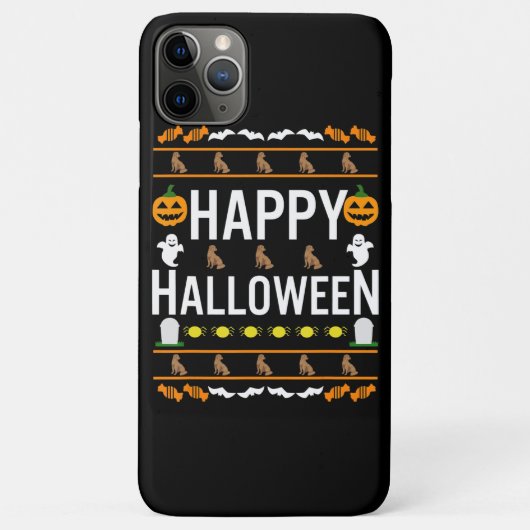 Hondenliefhebber | Happy Halloween Chocolate Labra Case-Mate iPhone Case (Achterkant)