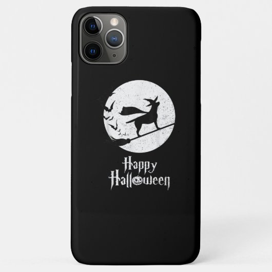 Hondenliefhebber | Happy Halloween Lab Heks Riding Case-Mate iPhone Case (Achterkant)