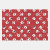 Hondenliefhebber 'Happy Woof Year' Inpakpapier Vel (Voorkant 3)