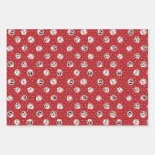 Hondenliefhebber 'Happy Woof Year' Inpakpapier Vel (Voorkant 2)